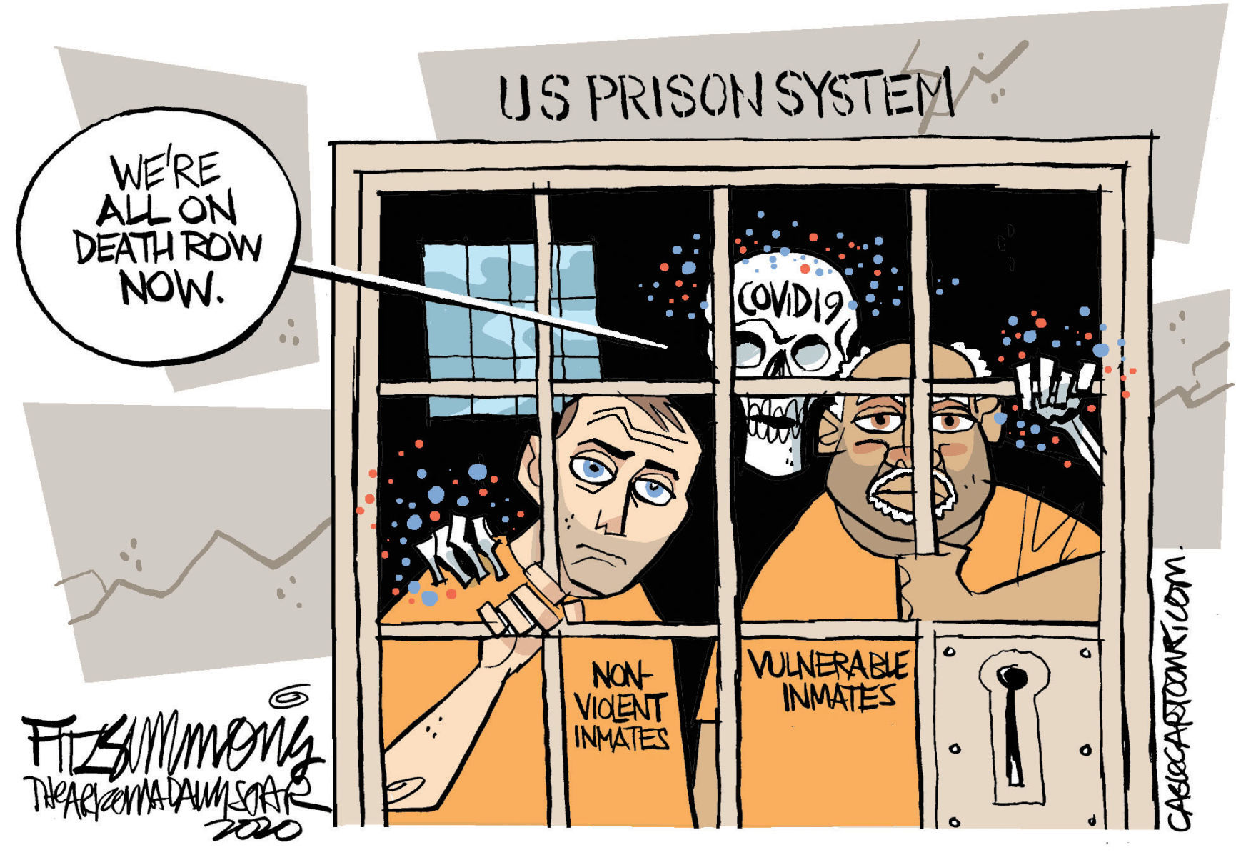Daily Fitz Cartoon: Prison
